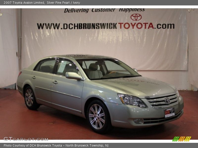 Silver Pine Pearl / Ivory 2007 Toyota Avalon Limited
