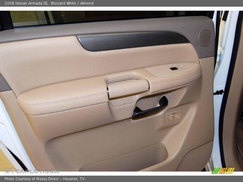 Blizzard White / Almond 2008 Nissan Armada SE