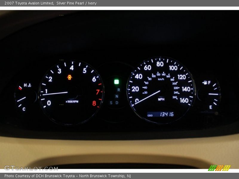  2007 Avalon Limited Limited Gauges