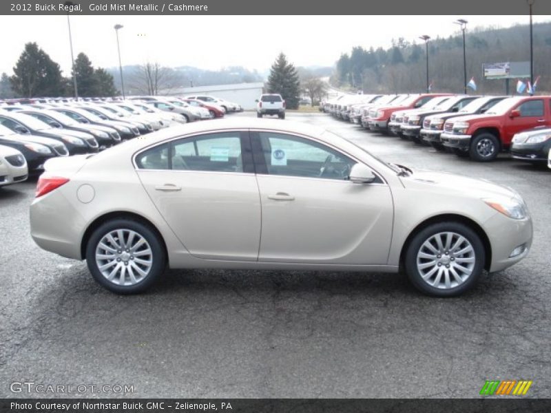Gold Mist Metallic / Cashmere 2012 Buick Regal