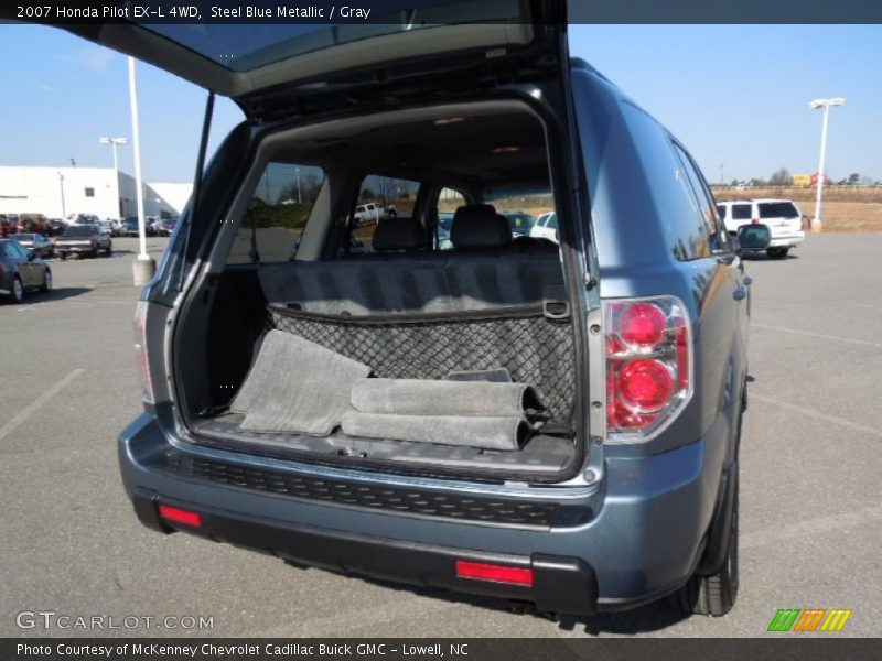 Steel Blue Metallic / Gray 2007 Honda Pilot EX-L 4WD