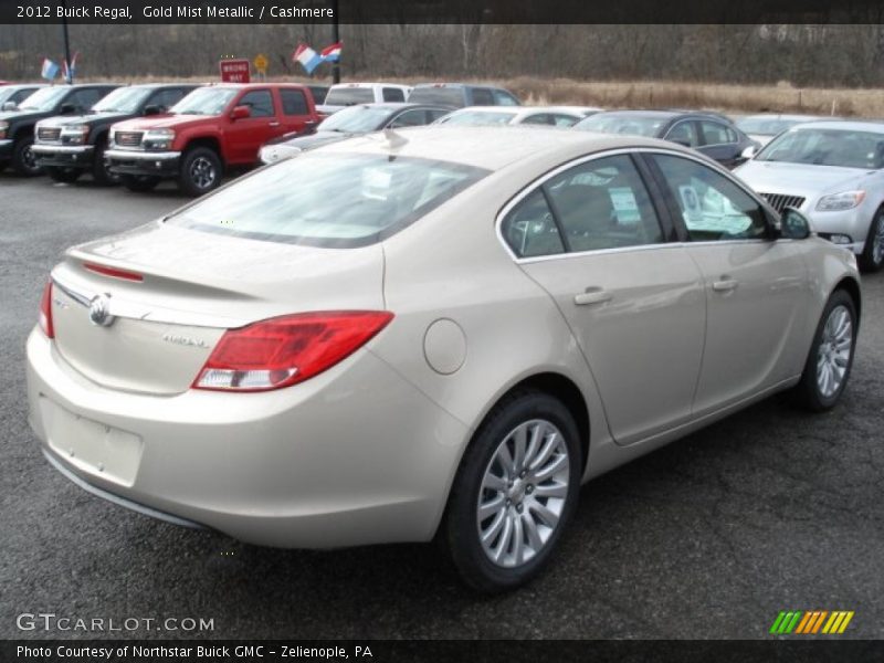 Gold Mist Metallic / Cashmere 2012 Buick Regal