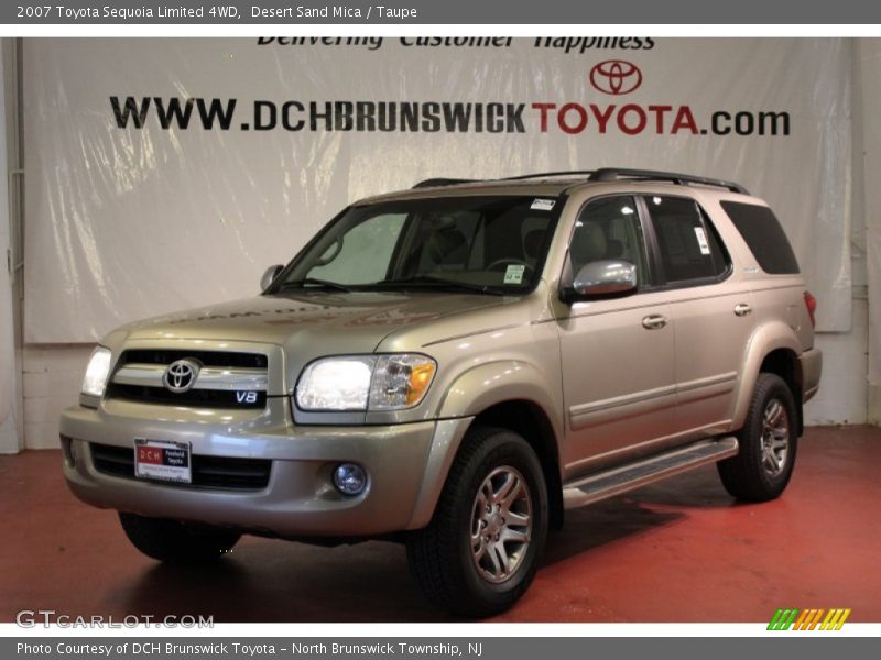 Desert Sand Mica / Taupe 2007 Toyota Sequoia Limited 4WD