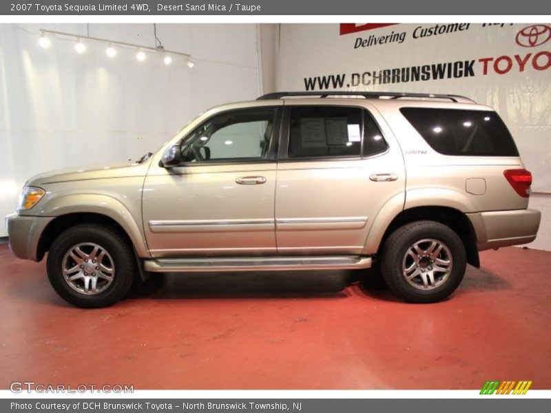 Desert Sand Mica / Taupe 2007 Toyota Sequoia Limited 4WD