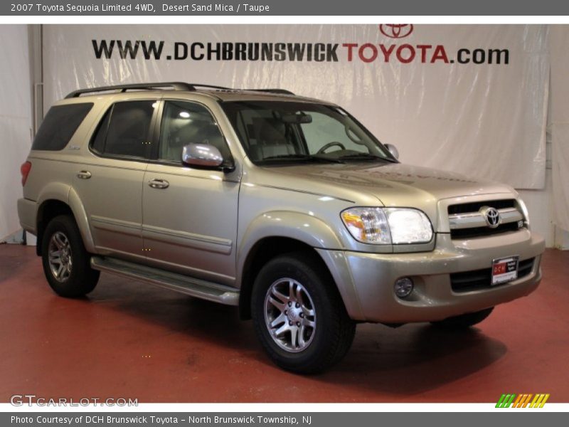 Desert Sand Mica / Taupe 2007 Toyota Sequoia Limited 4WD
