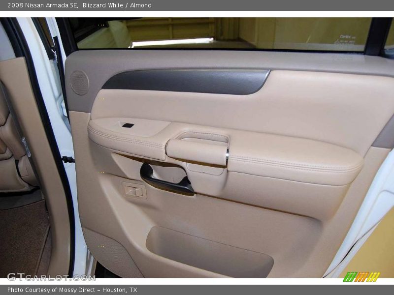 Blizzard White / Almond 2008 Nissan Armada SE