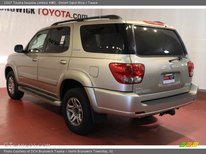 Desert Sand Mica / Taupe 2007 Toyota Sequoia Limited 4WD