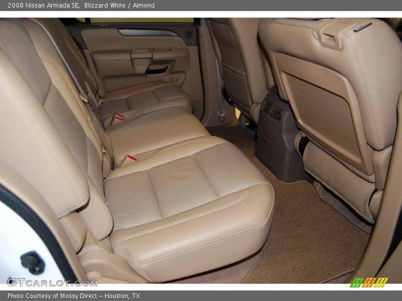 Blizzard White / Almond 2008 Nissan Armada SE