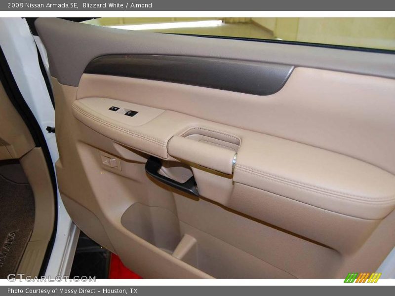Blizzard White / Almond 2008 Nissan Armada SE