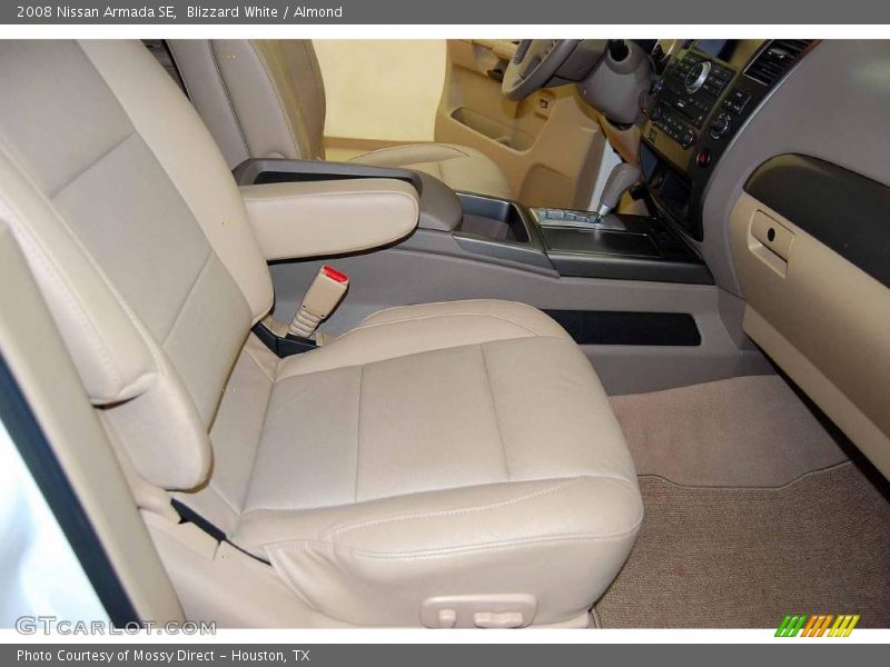 Blizzard White / Almond 2008 Nissan Armada SE