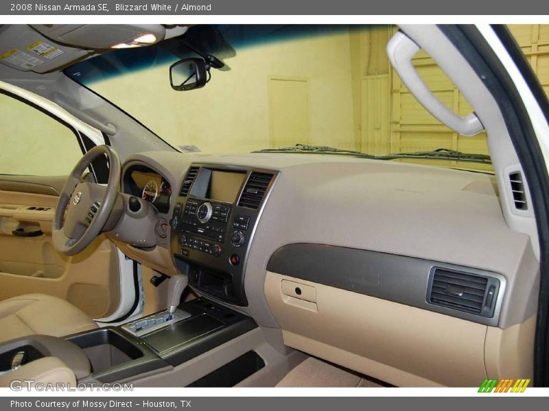 Blizzard White / Almond 2008 Nissan Armada SE