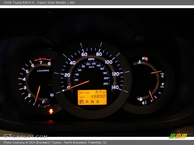 Classic Silver Metallic / Ash 2008 Toyota RAV4 I4