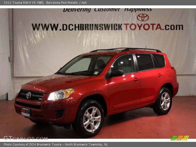 Barcelona Red Metallic / Ash 2011 Toyota RAV4 V6 4WD