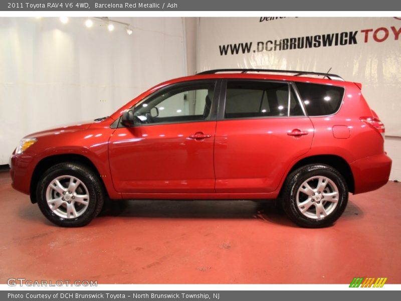 Barcelona Red Metallic / Ash 2011 Toyota RAV4 V6 4WD