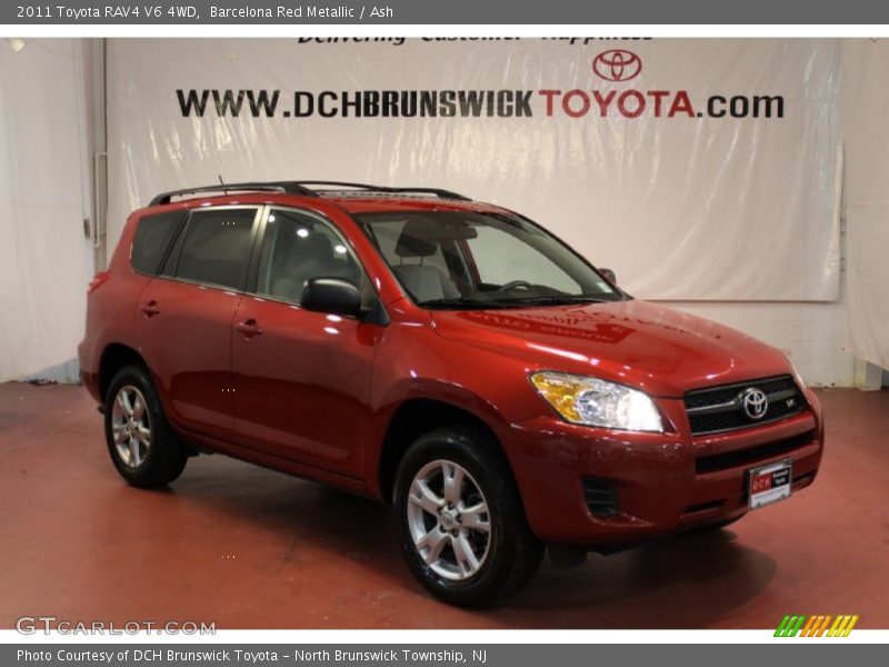 Barcelona Red Metallic / Ash 2011 Toyota RAV4 V6 4WD