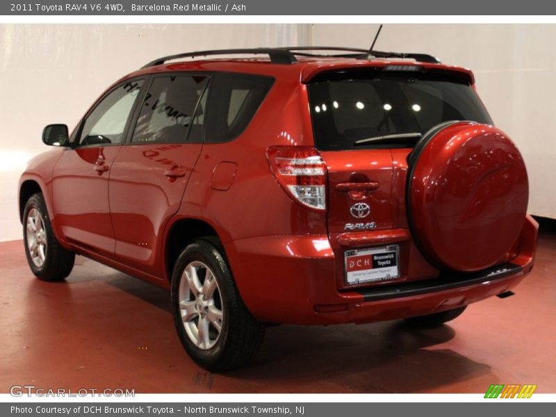 Barcelona Red Metallic / Ash 2011 Toyota RAV4 V6 4WD