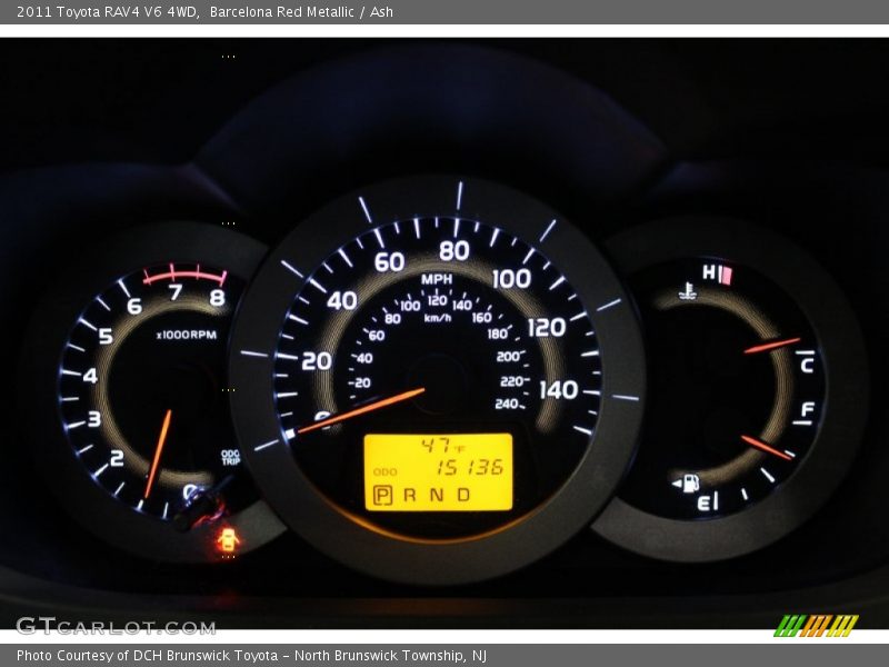 Barcelona Red Metallic / Ash 2011 Toyota RAV4 V6 4WD