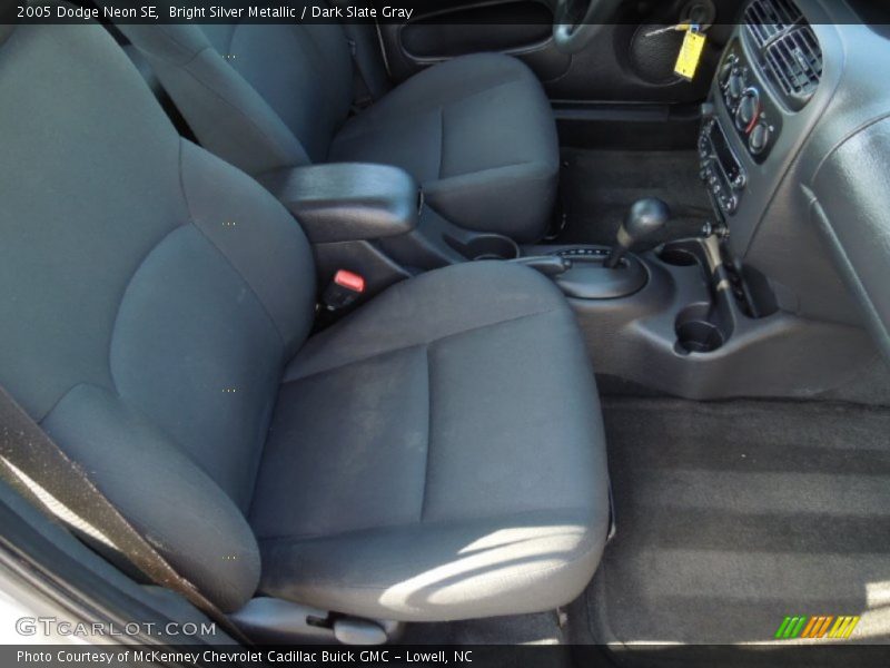 Bright Silver Metallic / Dark Slate Gray 2005 Dodge Neon SE