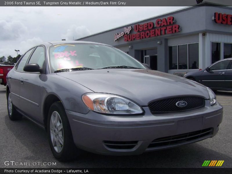 Tungsten Grey Metallic / Medium/Dark Flint Grey 2006 Ford Taurus SE