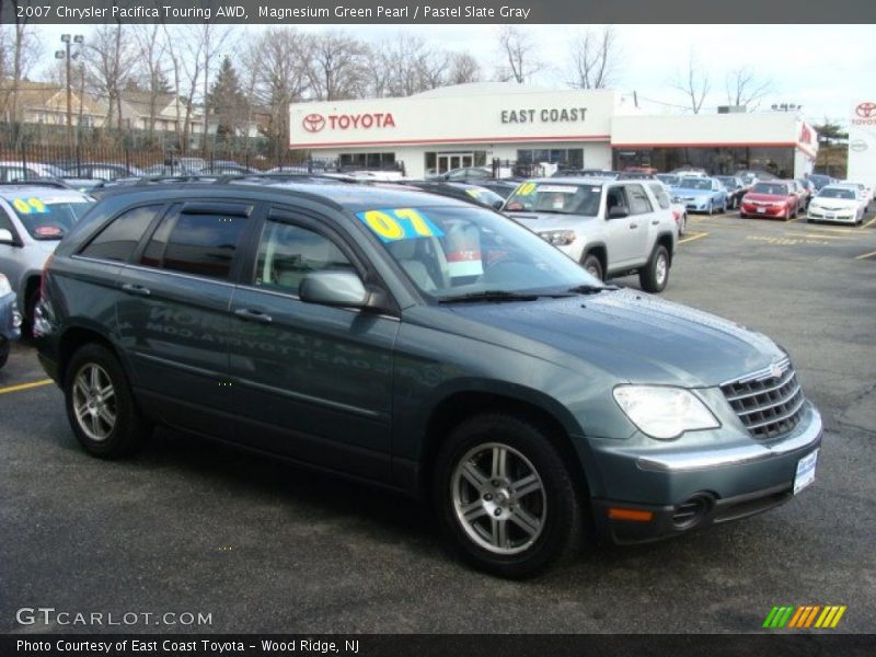 Magnesium Green Pearl / Pastel Slate Gray 2007 Chrysler Pacifica Touring AWD
