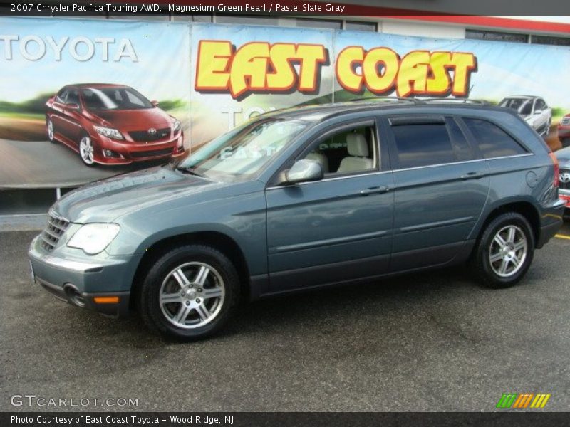 Magnesium Green Pearl / Pastel Slate Gray 2007 Chrysler Pacifica Touring AWD