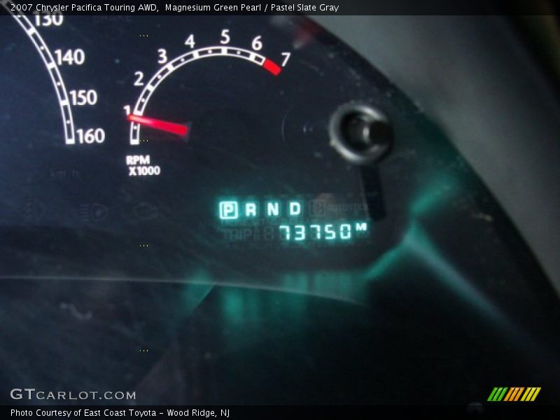 Magnesium Green Pearl / Pastel Slate Gray 2007 Chrysler Pacifica Touring AWD