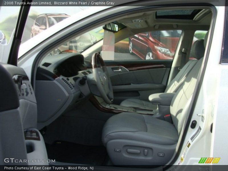 Blizzard White Pearl / Graphite Gray 2008 Toyota Avalon Limited
