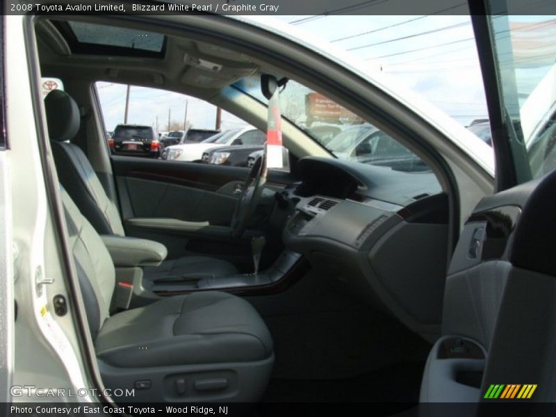Blizzard White Pearl / Graphite Gray 2008 Toyota Avalon Limited