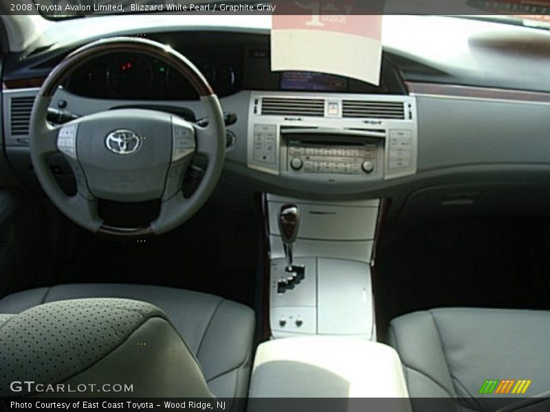 Blizzard White Pearl / Graphite Gray 2008 Toyota Avalon Limited