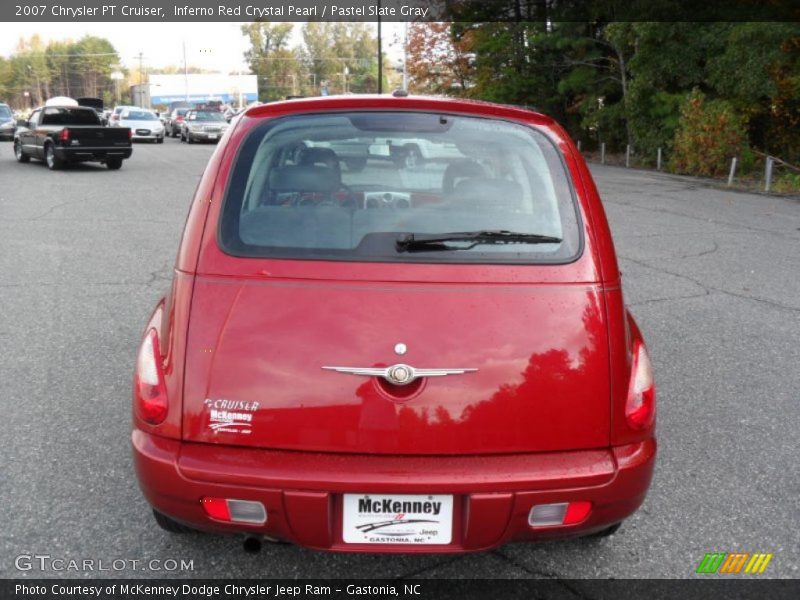 Inferno Red Crystal Pearl / Pastel Slate Gray 2007 Chrysler PT Cruiser