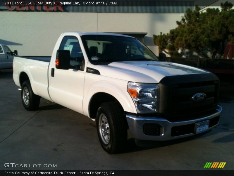 Oxford White / Steel 2011 Ford F350 Super Duty XL Regular Cab