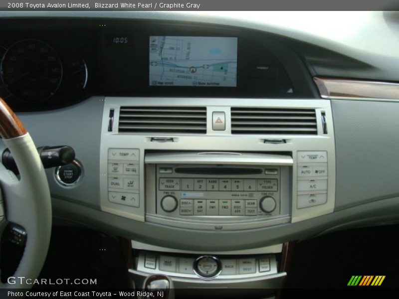 Blizzard White Pearl / Graphite Gray 2008 Toyota Avalon Limited