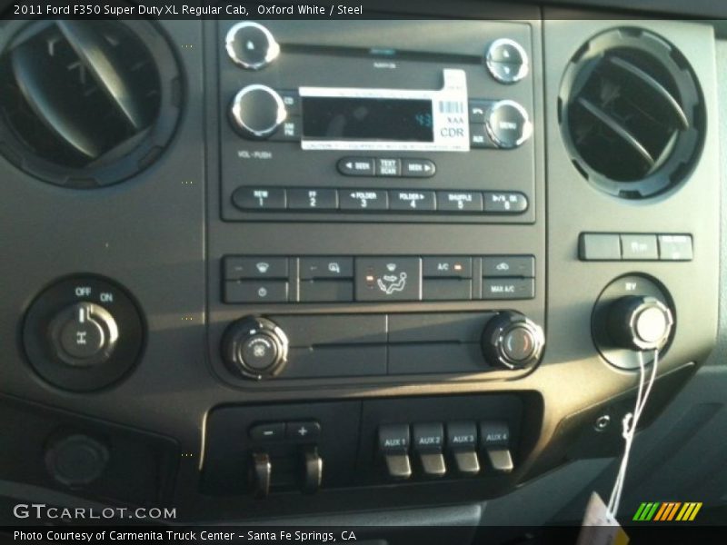 Oxford White / Steel 2011 Ford F350 Super Duty XL Regular Cab