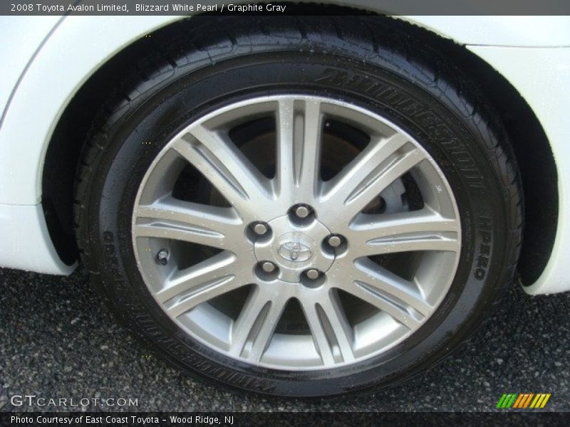 Blizzard White Pearl / Graphite Gray 2008 Toyota Avalon Limited