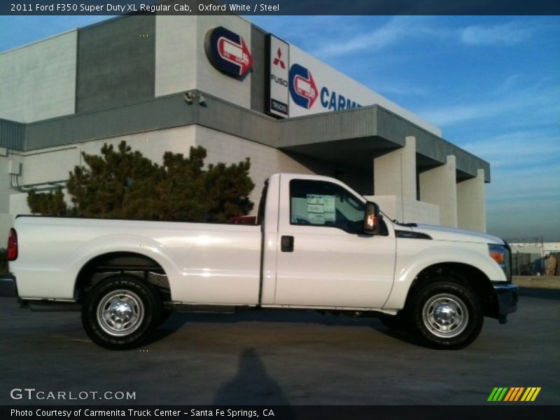 Oxford White / Steel 2011 Ford F350 Super Duty XL Regular Cab