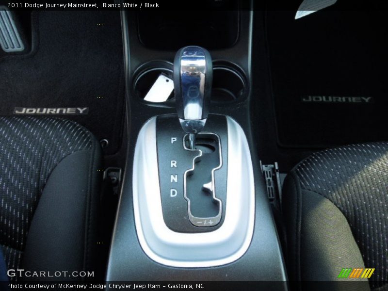 Bianco White / Black 2011 Dodge Journey Mainstreet