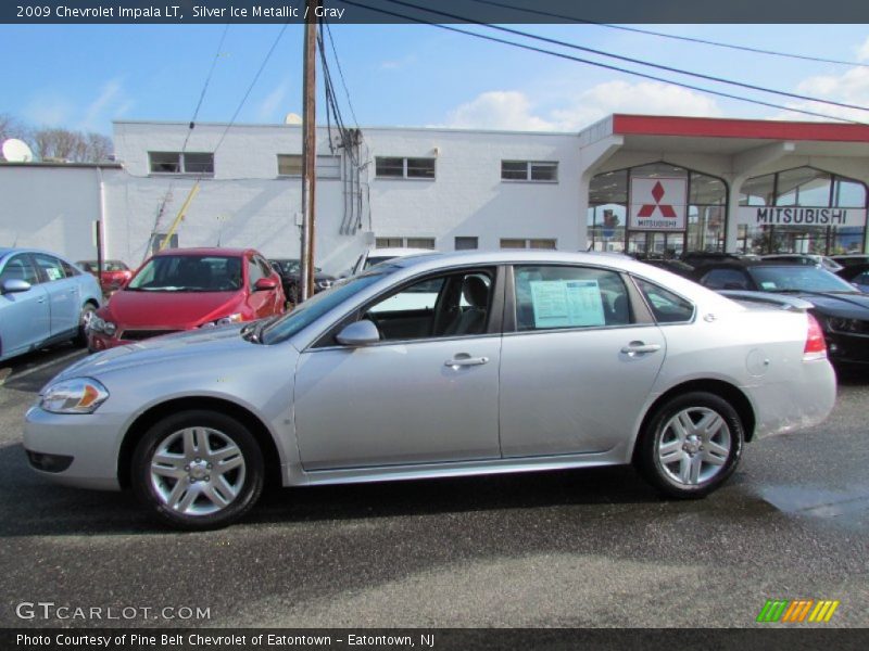 Silver Ice Metallic / Gray 2009 Chevrolet Impala LT