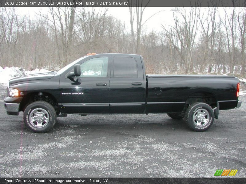 Black / Dark Slate Gray 2003 Dodge Ram 3500 SLT Quad Cab 4x4