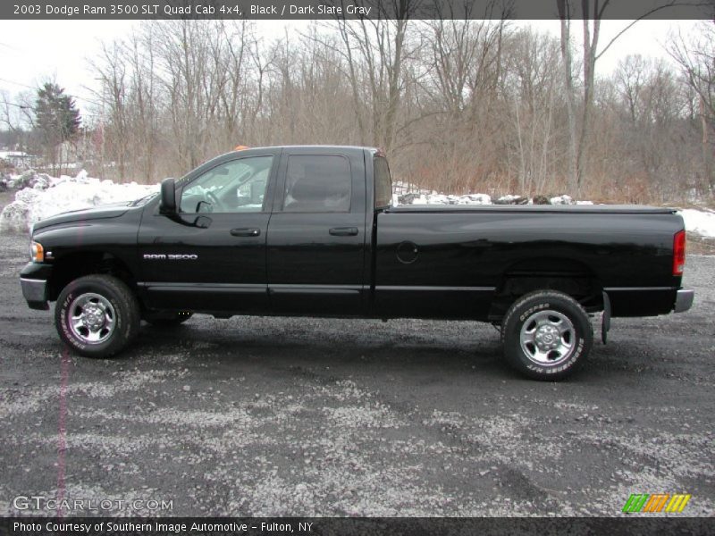 Black / Dark Slate Gray 2003 Dodge Ram 3500 SLT Quad Cab 4x4