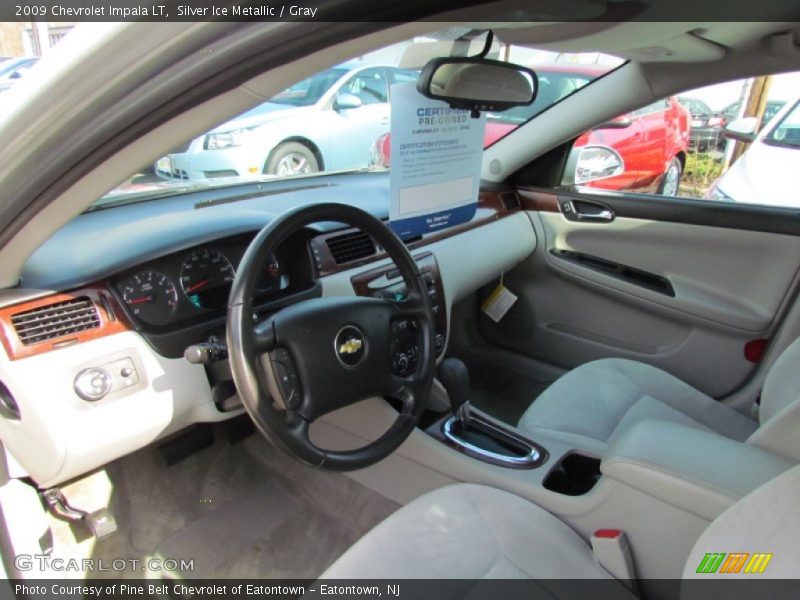 Silver Ice Metallic / Gray 2009 Chevrolet Impala LT