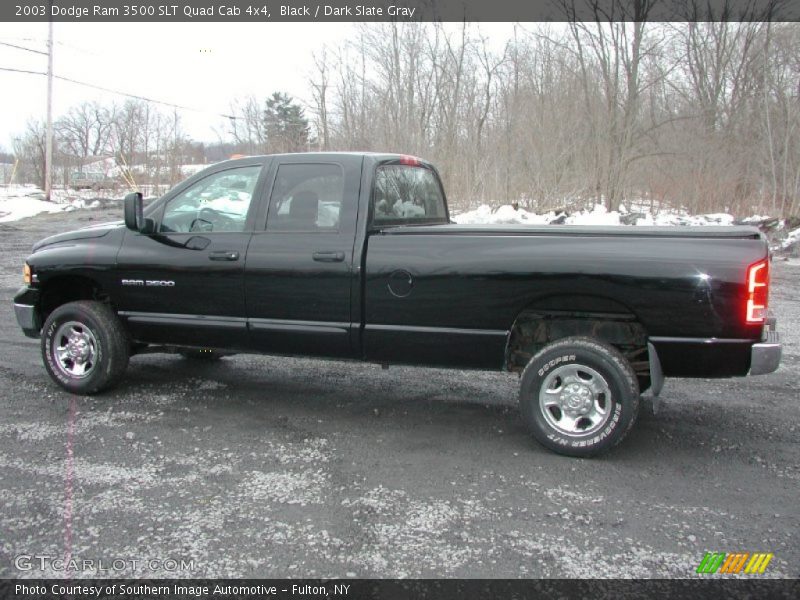 Black / Dark Slate Gray 2003 Dodge Ram 3500 SLT Quad Cab 4x4