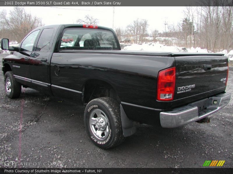 Black / Dark Slate Gray 2003 Dodge Ram 3500 SLT Quad Cab 4x4