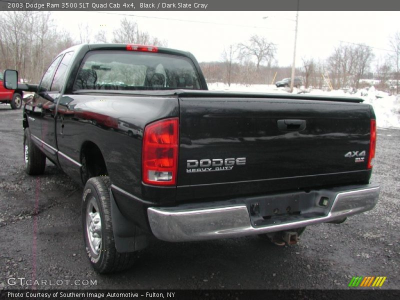 Black / Dark Slate Gray 2003 Dodge Ram 3500 SLT Quad Cab 4x4