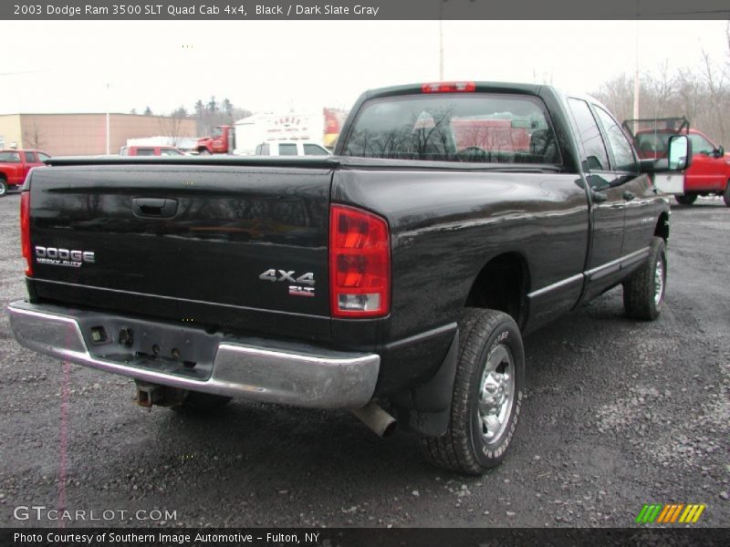 Black / Dark Slate Gray 2003 Dodge Ram 3500 SLT Quad Cab 4x4