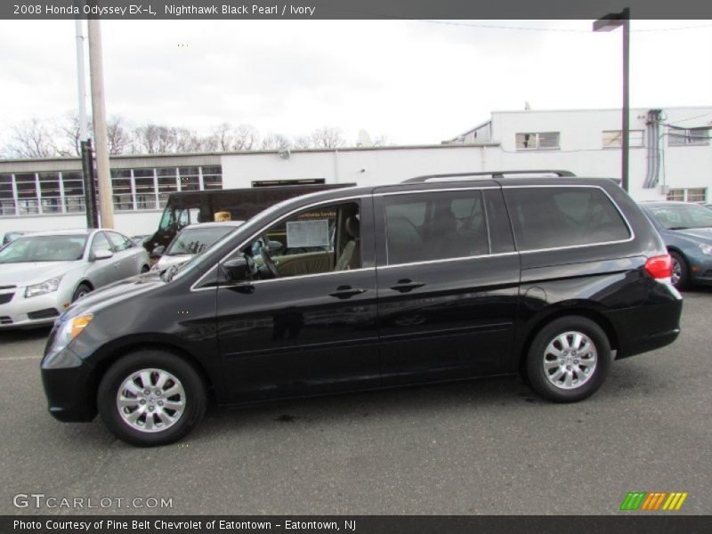 Nighthawk Black Pearl / Ivory 2008 Honda Odyssey EX-L