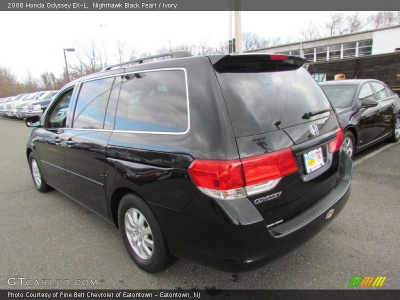 Nighthawk Black Pearl / Ivory 2008 Honda Odyssey EX-L