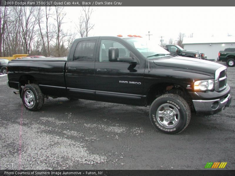 Black / Dark Slate Gray 2003 Dodge Ram 3500 SLT Quad Cab 4x4