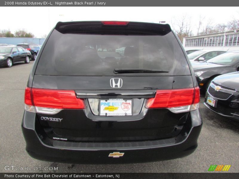 Nighthawk Black Pearl / Ivory 2008 Honda Odyssey EX-L