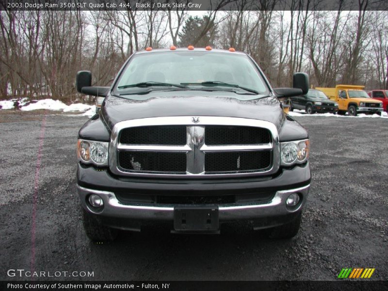 Black / Dark Slate Gray 2003 Dodge Ram 3500 SLT Quad Cab 4x4