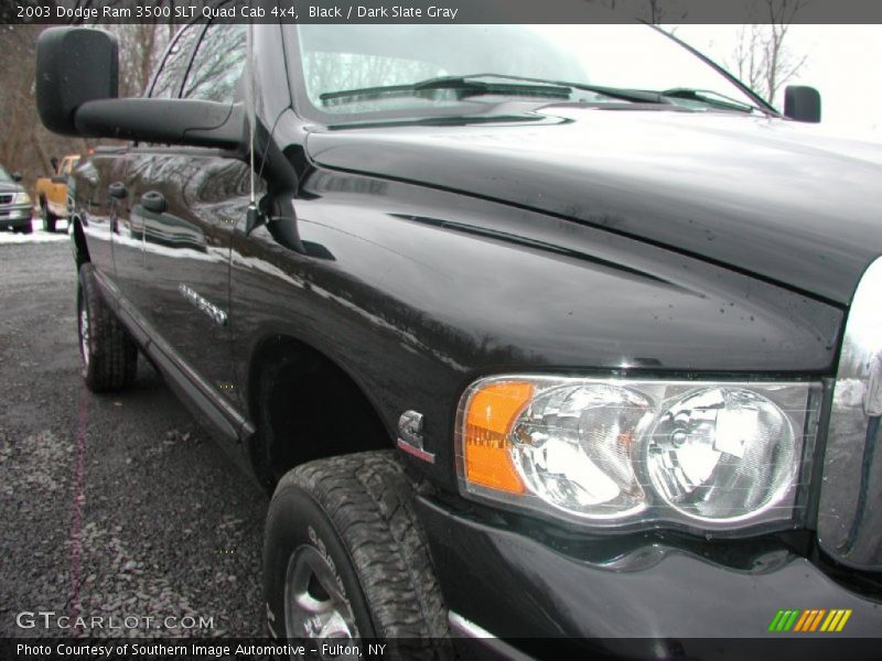 Black / Dark Slate Gray 2003 Dodge Ram 3500 SLT Quad Cab 4x4